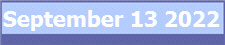 September 13 2022